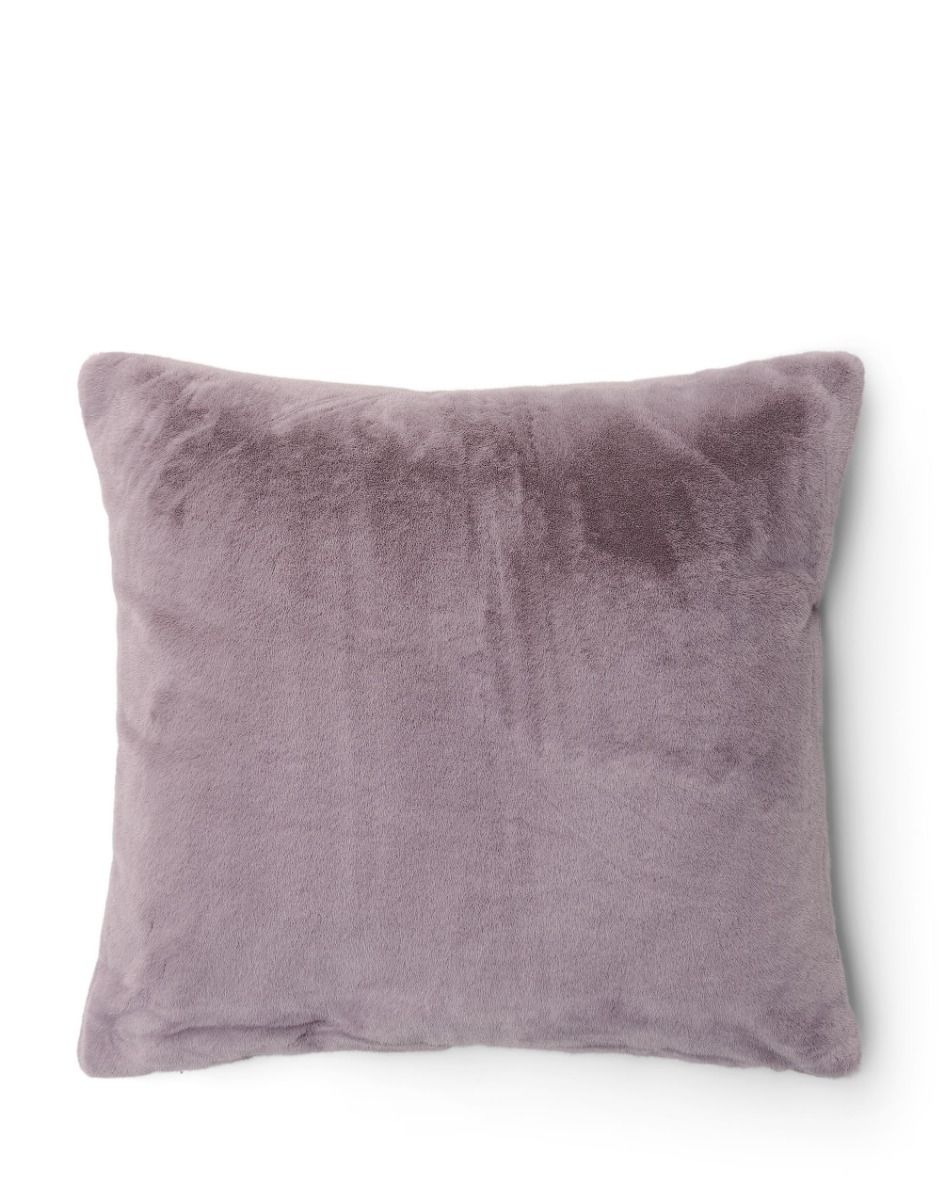 Essenza Furry cushion 50x50cm square Pale purple